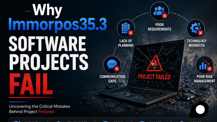 Why Immorpos35.3 Software Projects Fail