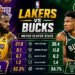 lakers vs milwaukee bucks match player stats