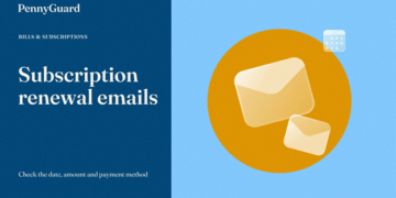 Subscription renewal emails