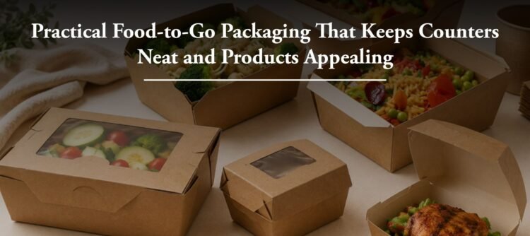 Practical Food-to-Go Packaging That Keeps Counters Neat and Products Appealing